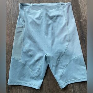 Adidas women’s Light Blue bike shorts